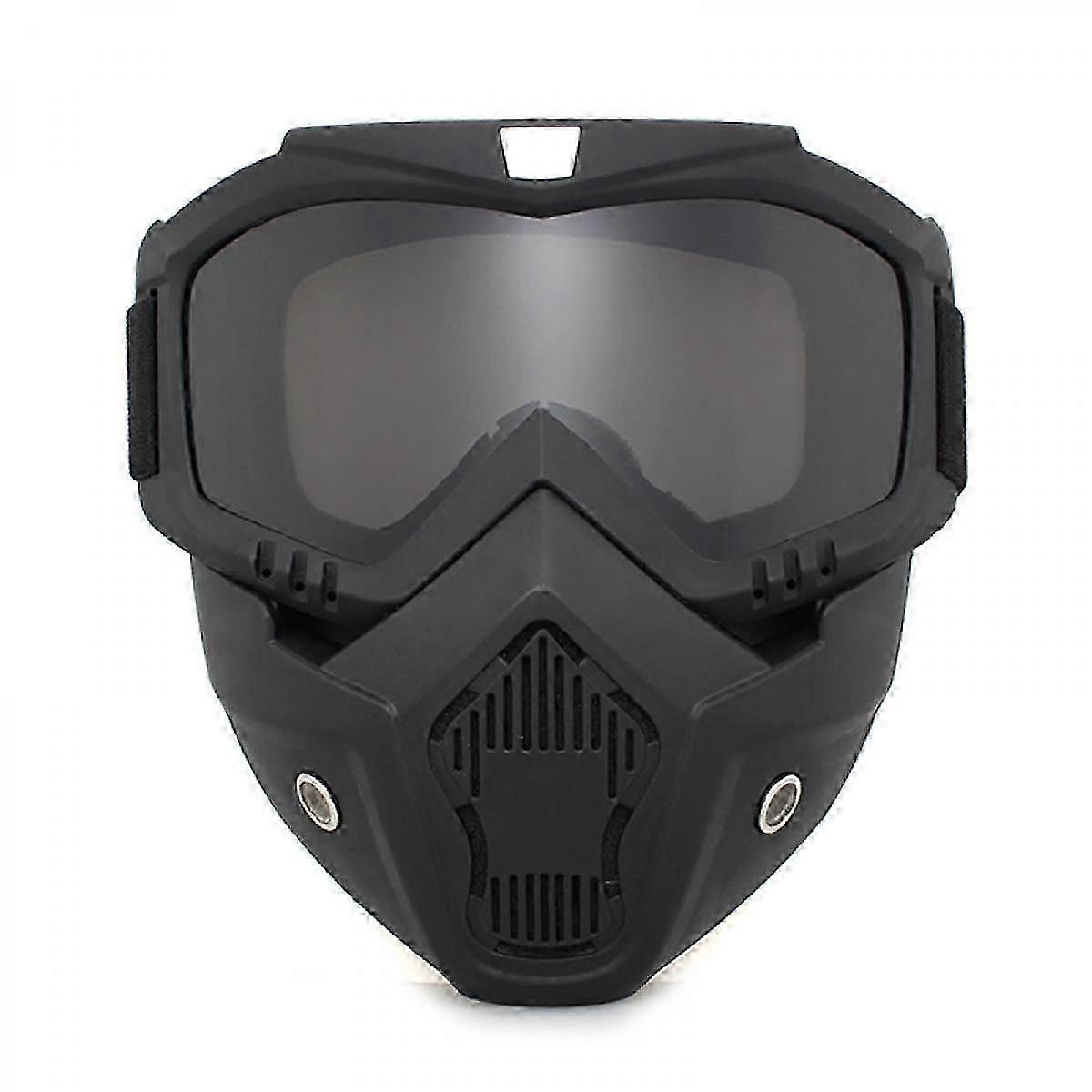 Motorcycle Goggles Removable Face