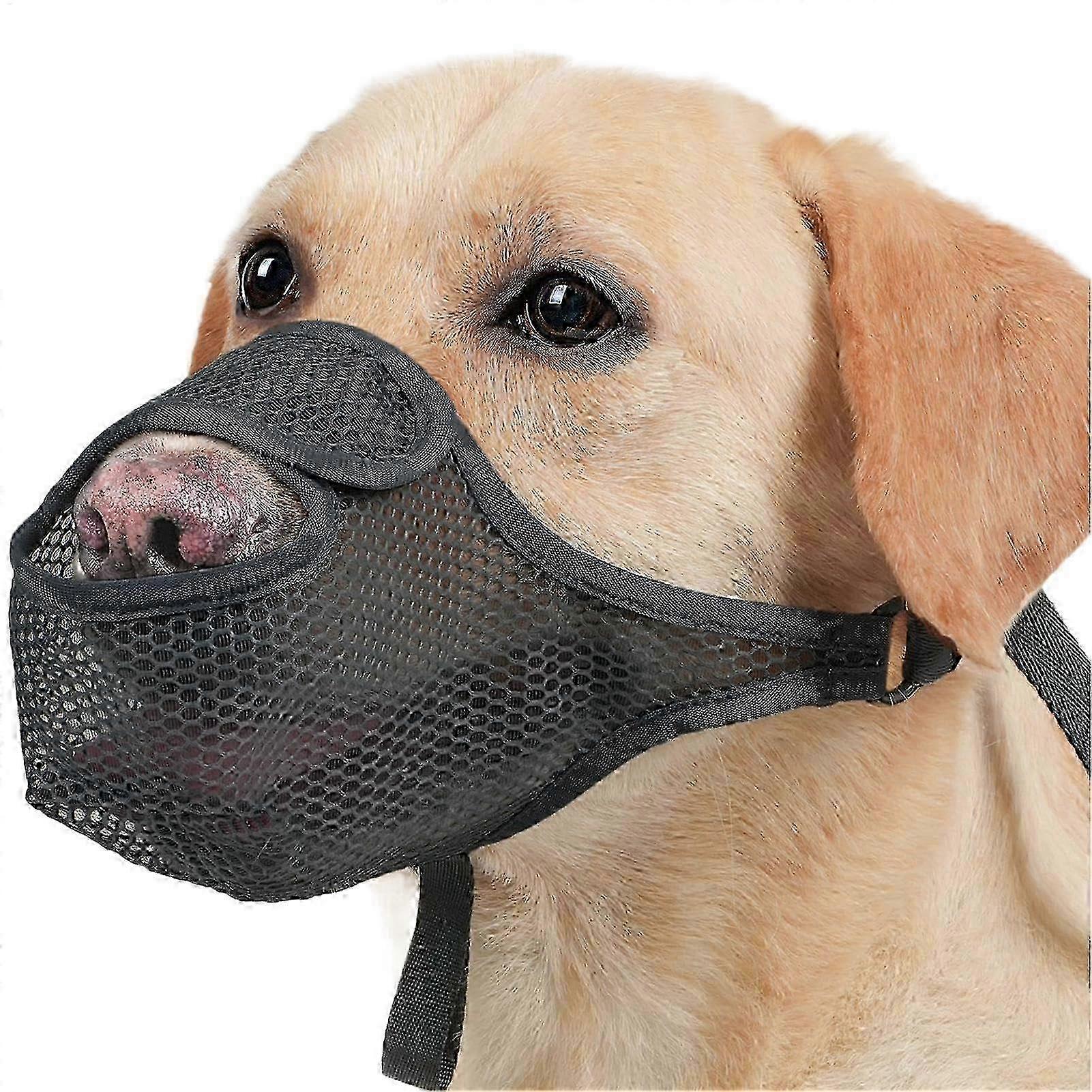 Comfort-Focused Adjustable Dog Muzzle