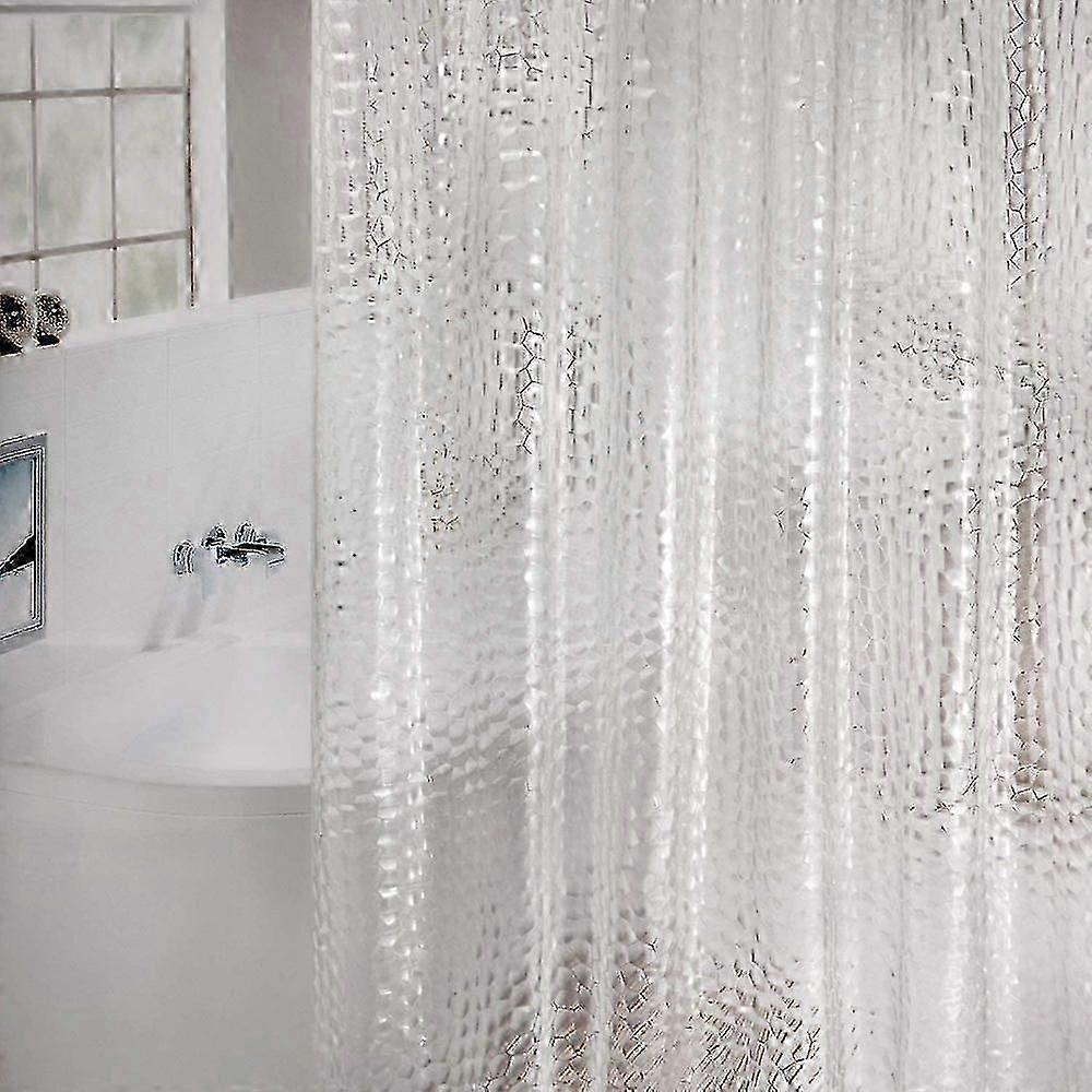 Mould-Resistant Translucent EVA Shower Curtain