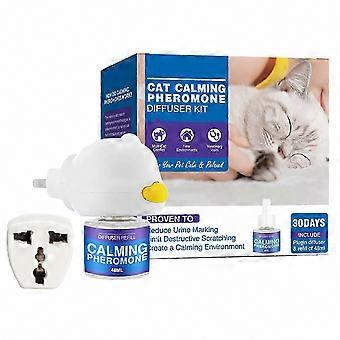 Pet Calming Pheromone Diffuser Kit for Cats & Dogs - Anxiety Relief Spray