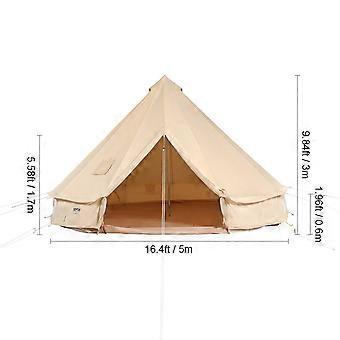 Canvas Bell Tent - Tent - Pop-up tent - Camping tent - 5M diameter - Tipi tent.
