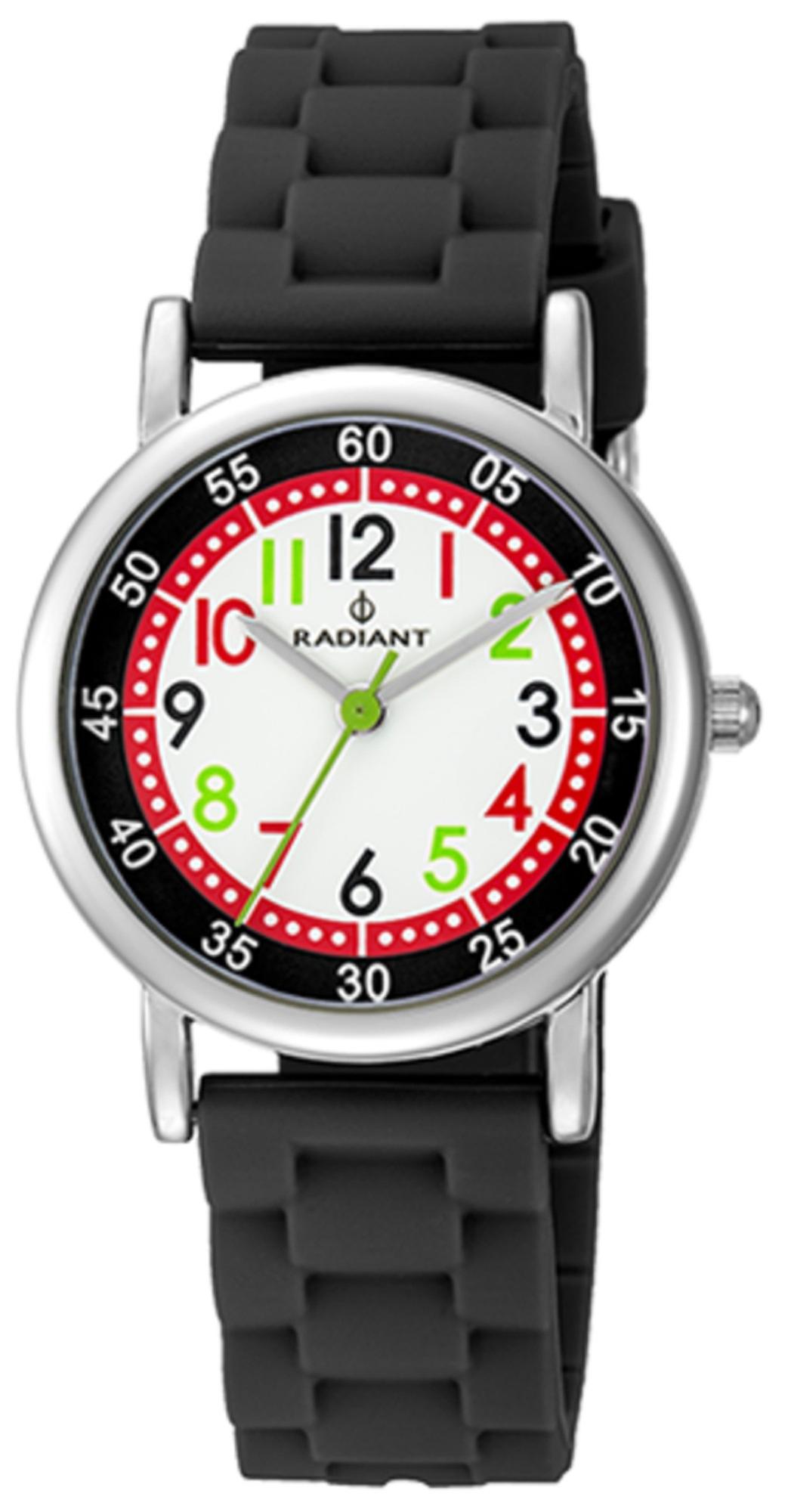 Radiant play Quartz Analog Child Watch with RA466601 Silicone Bracelet