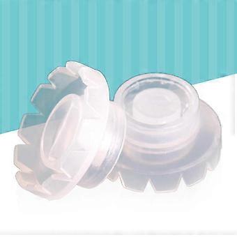 Lash Glue Cup 50Pcs V-Shaped Opening Auto Blossoming Eyelash Extension Supplies PP Material