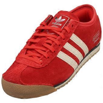 adidas Italia 70s Womens Fashion Trainers in Red White