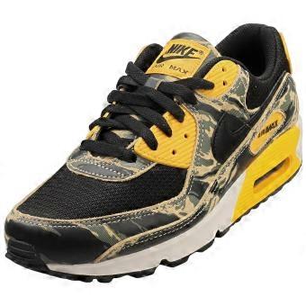 Nike Air Max 90 Prm Mens Fashion Trainers in Black Gold