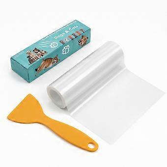 Scratch Protector Film Transparent Sheet Clear for Doors, Entryways, Cats, Dogs