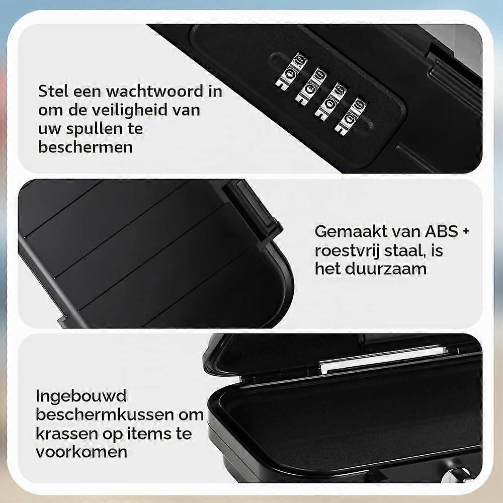 Beveiligingsbox met code | waterdicht en compact