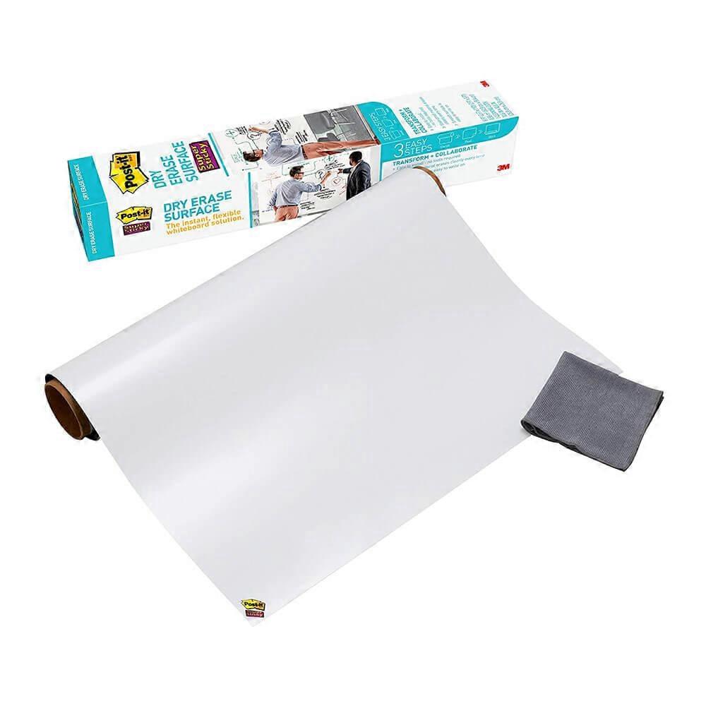 900X600MM Post It Dry Erase Surface White Instant Flexible Whiteboard Solution