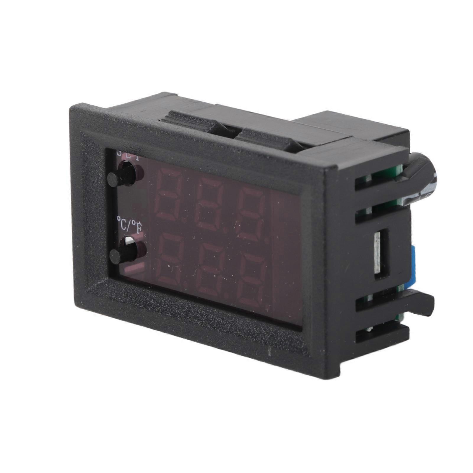 Digital Display Microcomputer Thermostat Temperature Controller Switch with Sensor DC12V