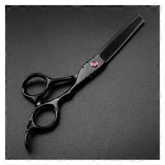 6 Inch Professional Hair Cutting and Thinning Scissors Set, Stainless Steel Sharp Blades for Salon and Home Use