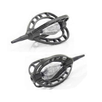 Black Plastic Inline Feeder Cage