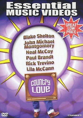 Vidéos musicales essentielles Country Love [DVD DV - Région 1