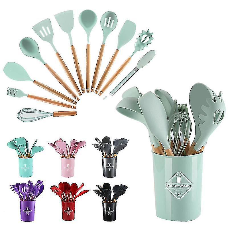 Kitchenware Cooking Utensils Set Silicone Non-stick Spoon Kitchen Tools