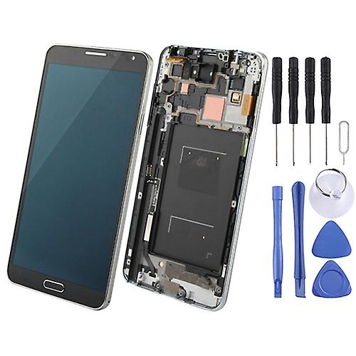 Lcd Display + Touch Panel With Frame For Galaxy Note Iii / N900v