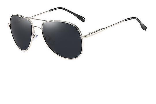 Premium Military Style Classic Aviator Sunglasses, Polarized, 100% Uv Protection