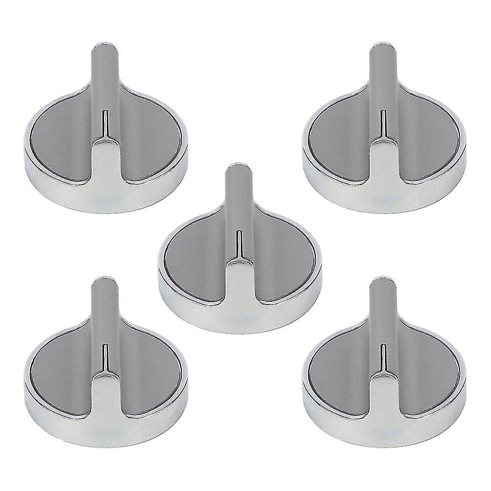 Upgraded W10766544 Burner Stainless Steel Control Knob - Replace: 10430807 W10676228 Ap5958476 Ps10