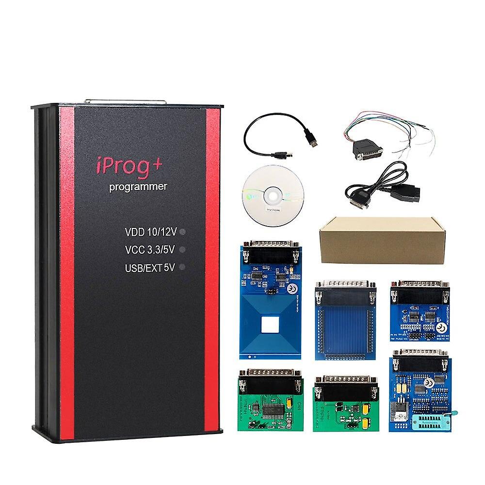 Iprog Pro V87 Full Set Ecu Key Programmer Iprog+ Eeprom Immo Car Radio Airbag Reset Dashboard Kilometer Pk Digiprog 3 Carprog
