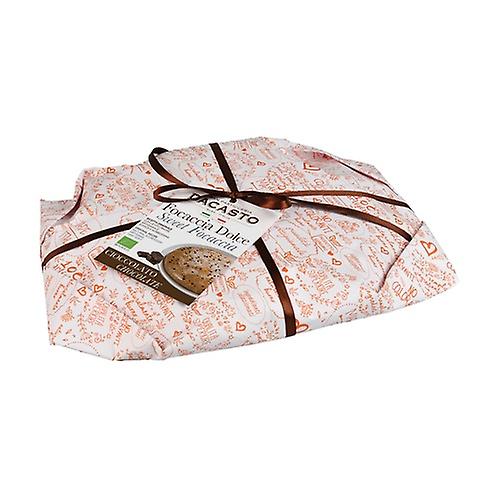 Sweet focaccia with chocolate chips 400 g