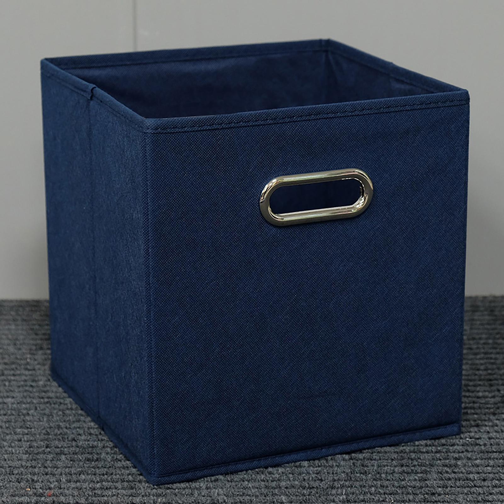 Foldable Fabric Cube Storage Bins Easy To Assemble Foldable Design Drawer-type Storage Box