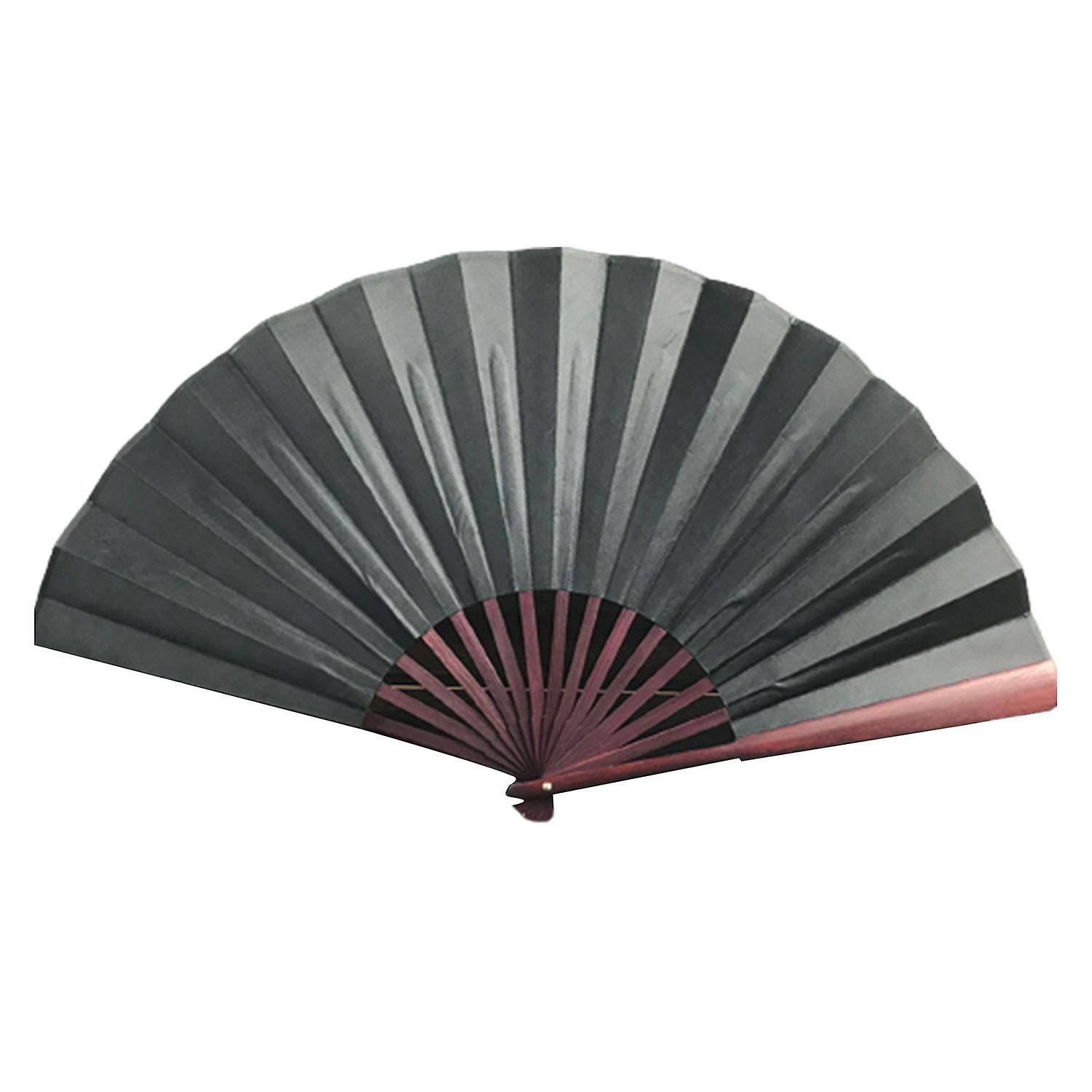 Folding Fan Exquisite Smooth Burr-free DIY Bamboo Silk Cloth Blank Chinese Folding Fan Gift Supply