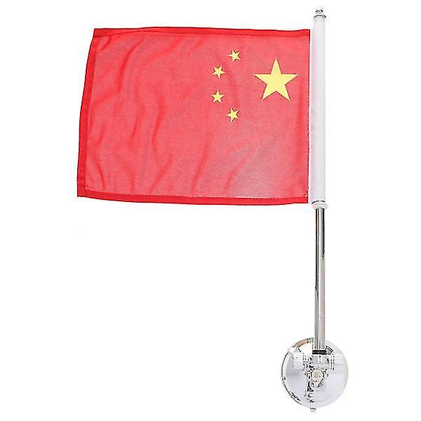 Practical Sucker Flag Pole Brackets Universal Delicate Suction Flagpole Base