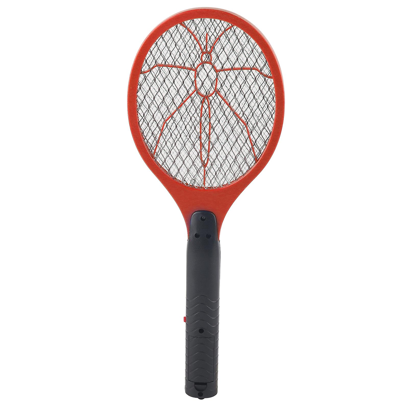 Cordless Electric Mosquito Swatter Battery Operated Insect Killer Red