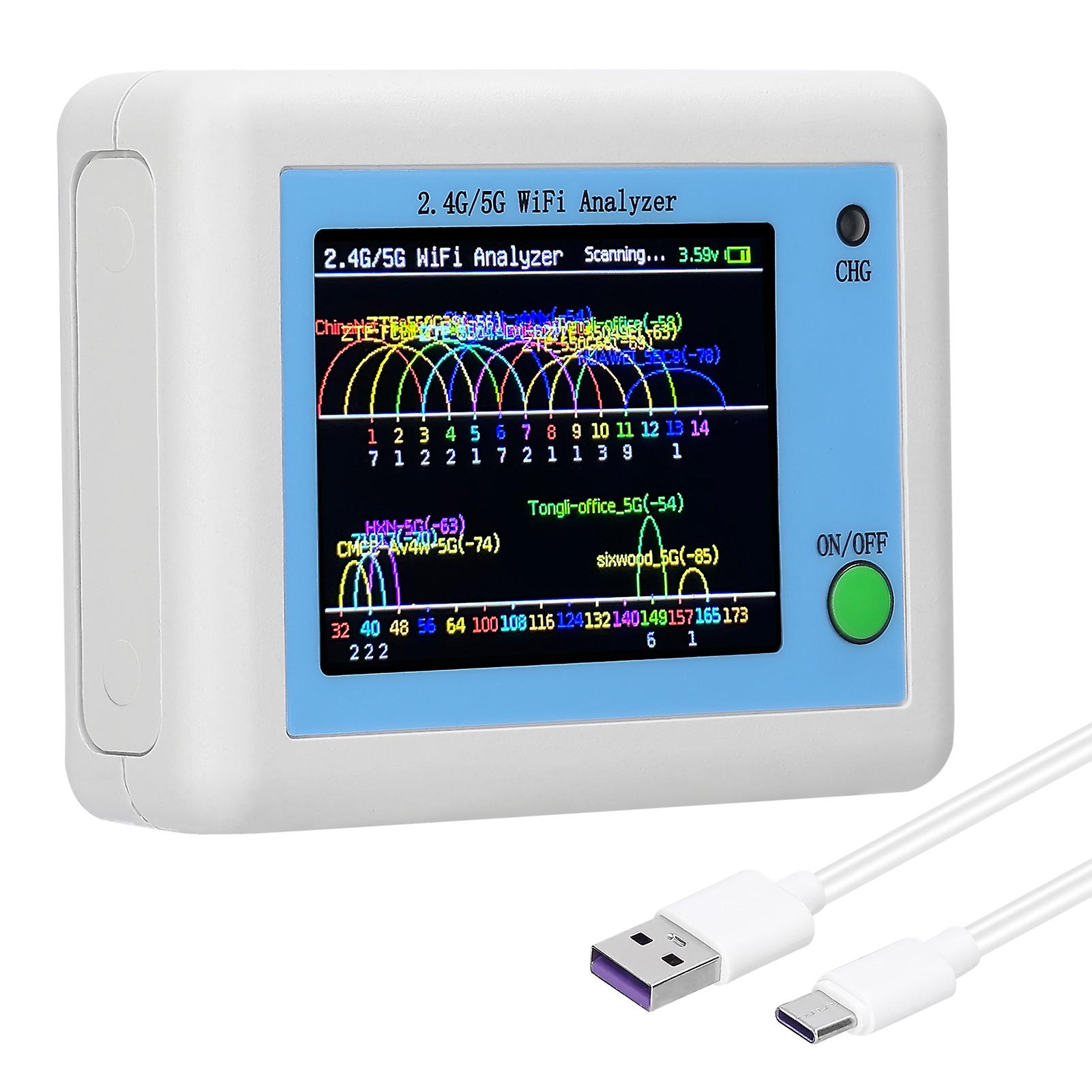 Wifi Signal Scanner 2.4g/5g Wifi Signal Usage Analyzer Router