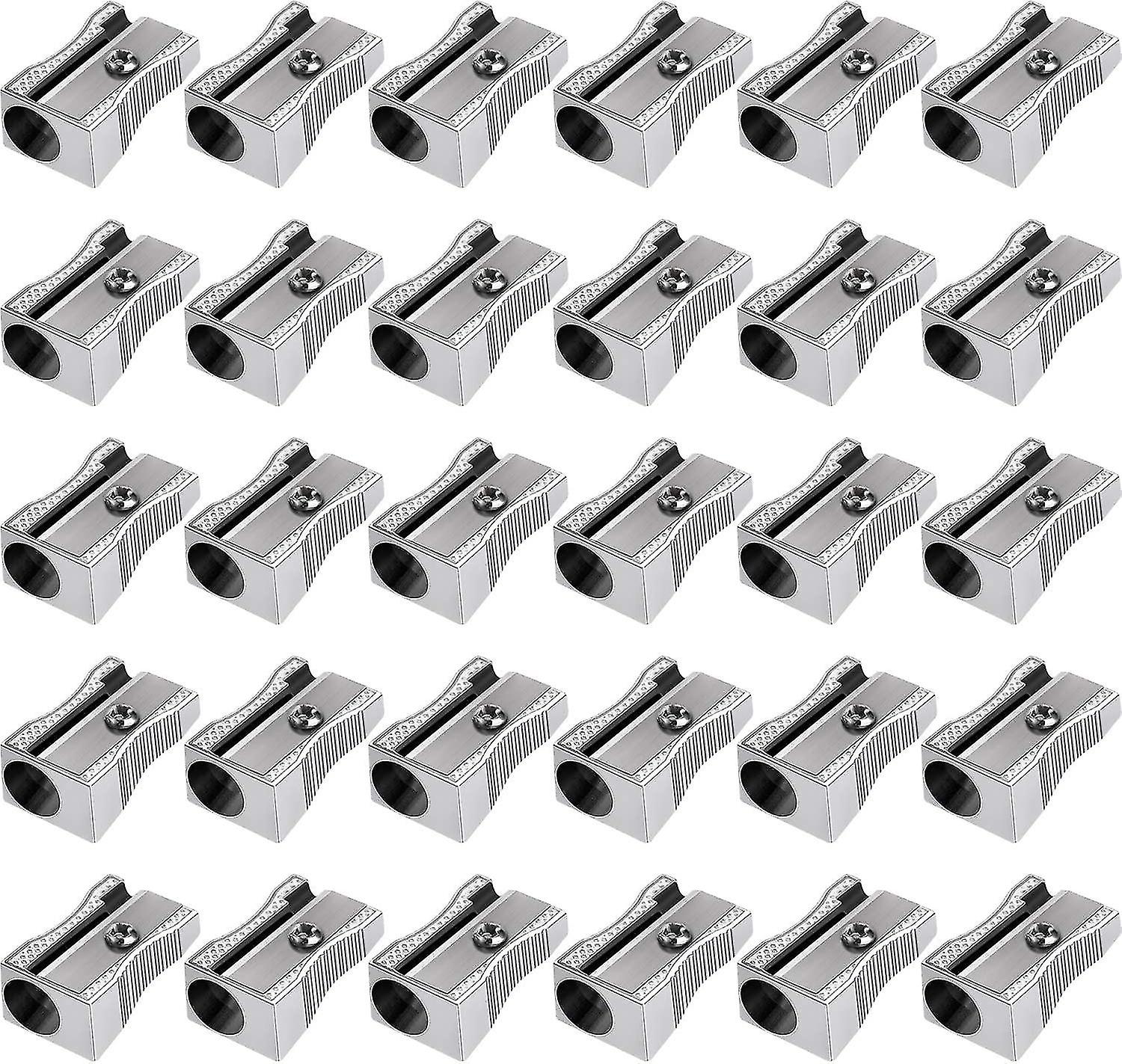 Metal Pencil Sharpener,24pcs Pencil Sharpener Handheld, Pencil Sharpener Manual