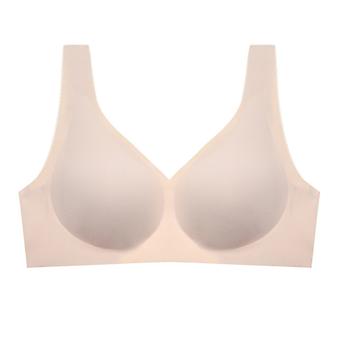 Women's Wireless Bras V-neck Comfort Seamless Padded Bra Sleep Yoga Sport Everyday Bra