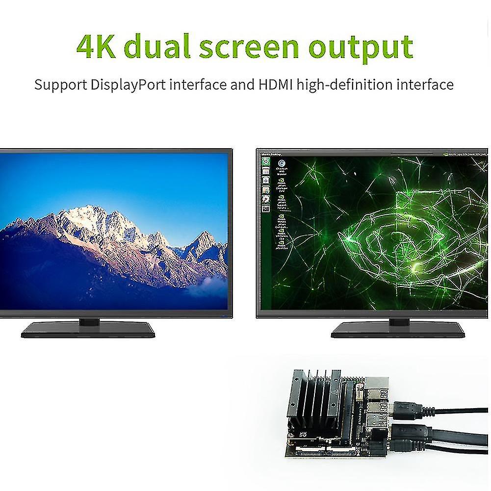 For Nano 4gb B01 Kit+jetsonnano Module+64g Sd Card+card Reader+jumper Cap+power Eu Plug