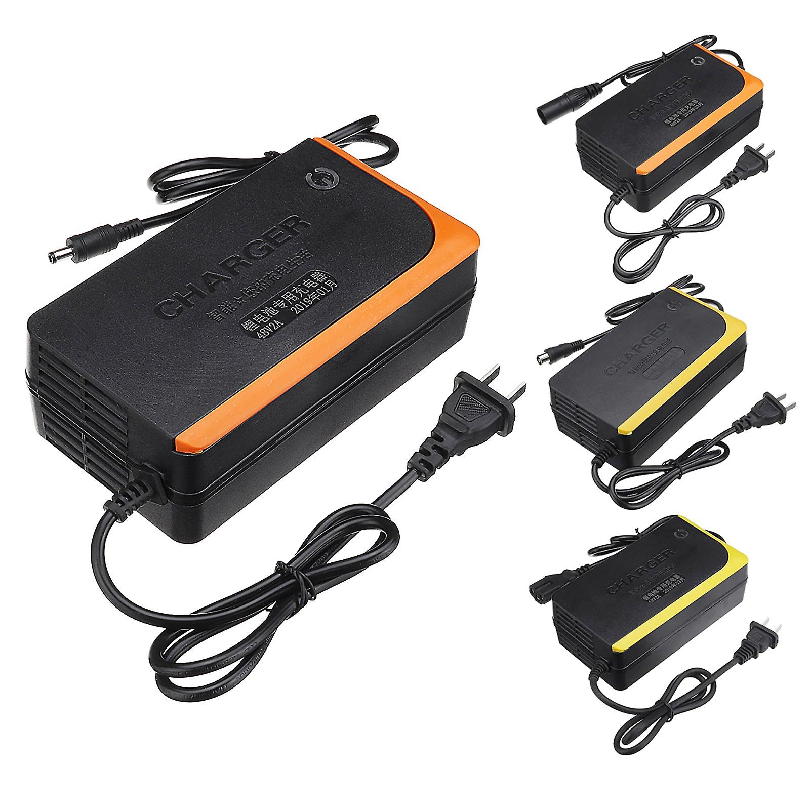 直流 48v 2a 锂离子电池充电器电动自行车踏板车摩托车电动自行车