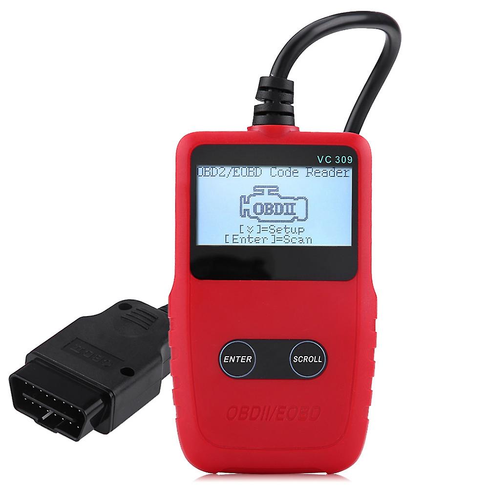 Auto OBDII OBD2 OBD Car Scanner Tool Diagnostic Fault Code Reader