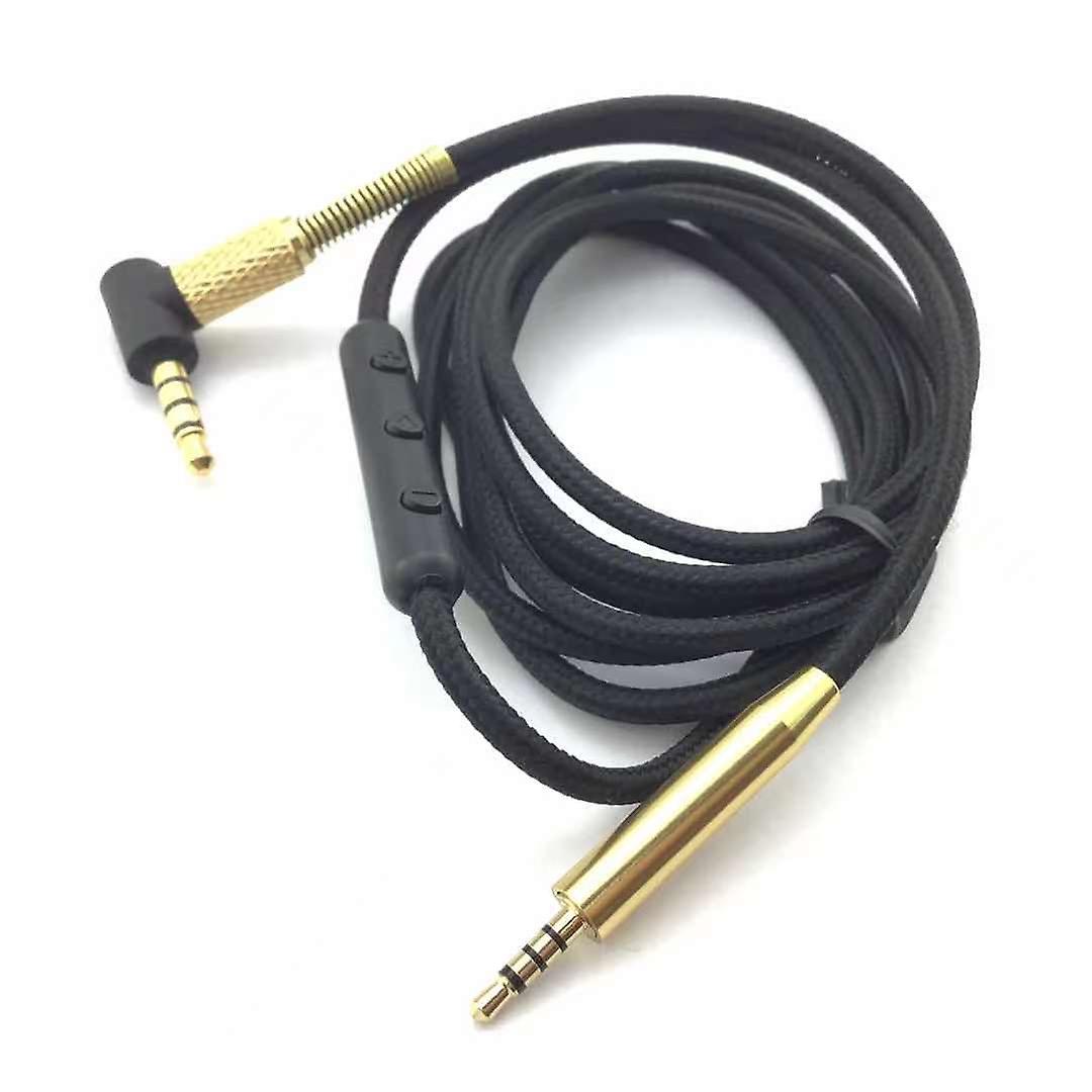 For BOSE QC25 QC35 Headset Cable with Microphone Replacement Audio Cable