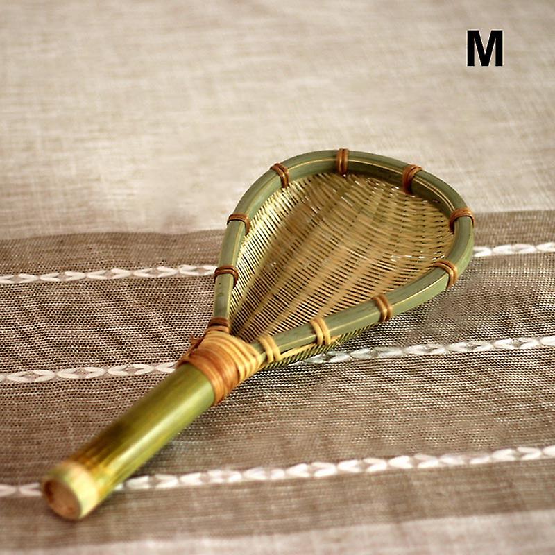 Weaving Colander Natural Handmade Weaved Filtered Spoon for Noodles