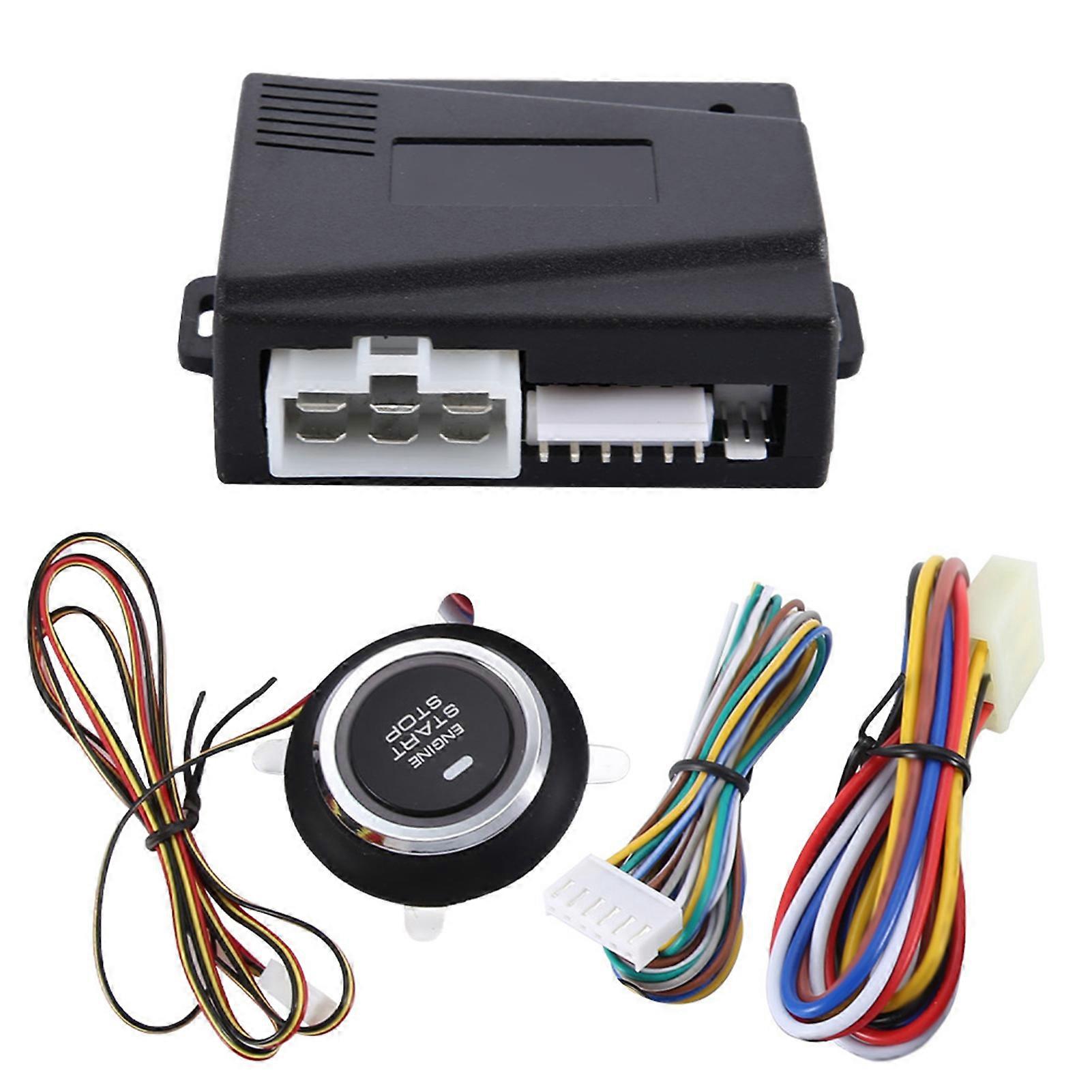Universal 12V Car One key Start Modification System Remote Preheating and Refrigeration