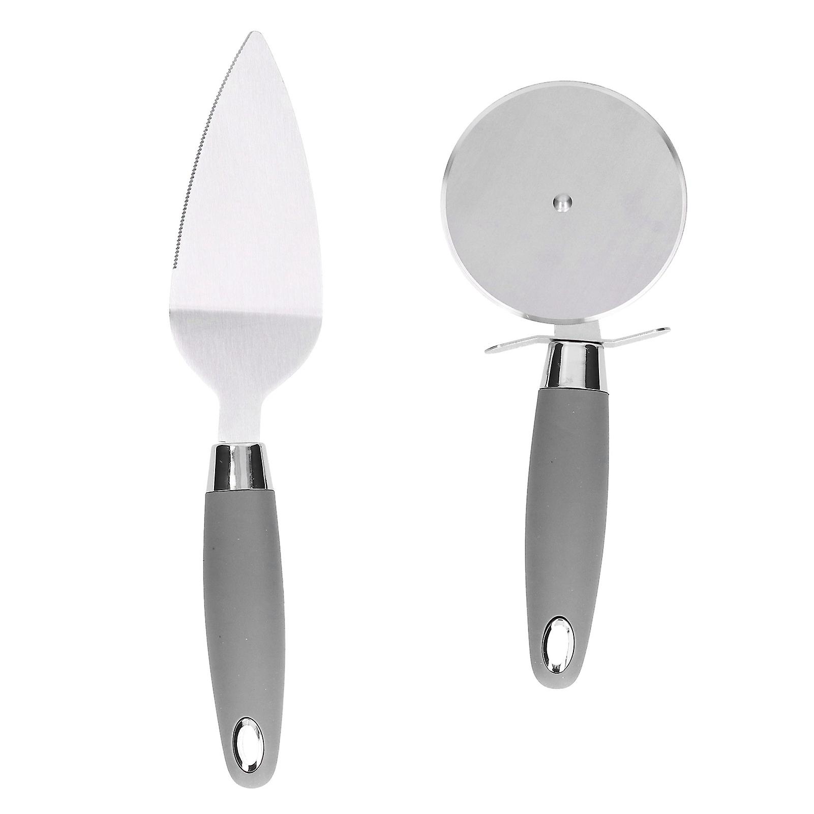 Master The Art Of Slicing, Stainless Steel Pizza Cutter With Ergonomic Non-Slip Handle, Dishwasher Safe And Quick Drying, Multipurpose Slicer Tool