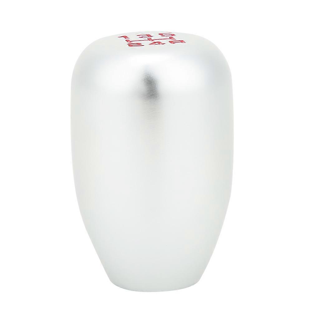 Universal Gear Shift Knob 5 Speed Transmission Manual Shifter Lever Head with Threaded Adapter
