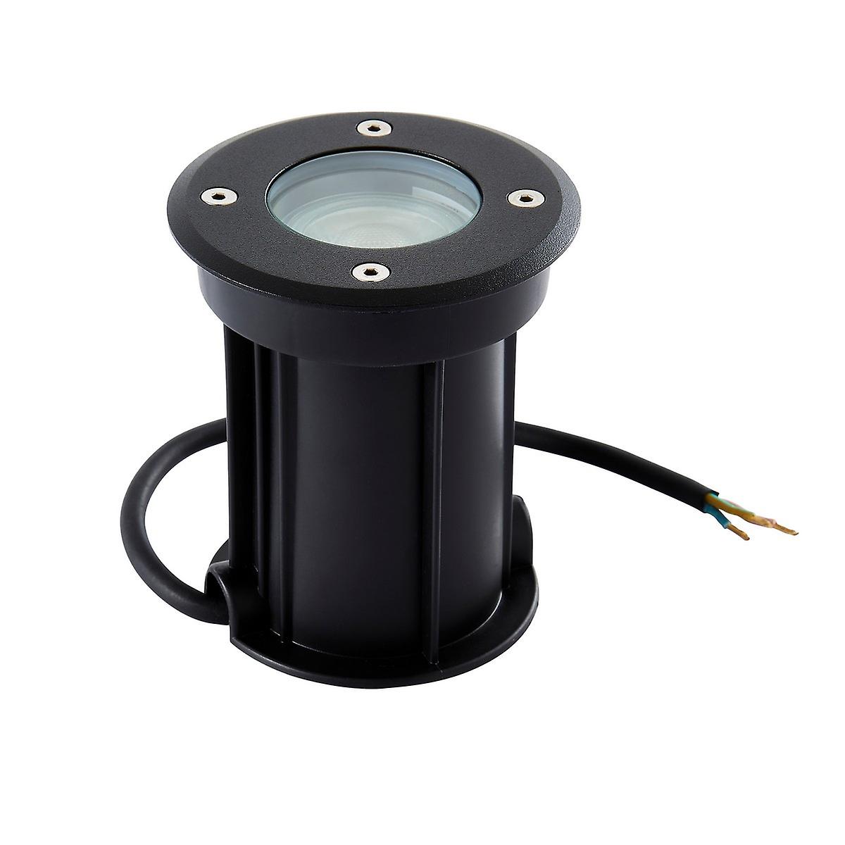 Pan Outdoor Recessed Ground Light Black IP44