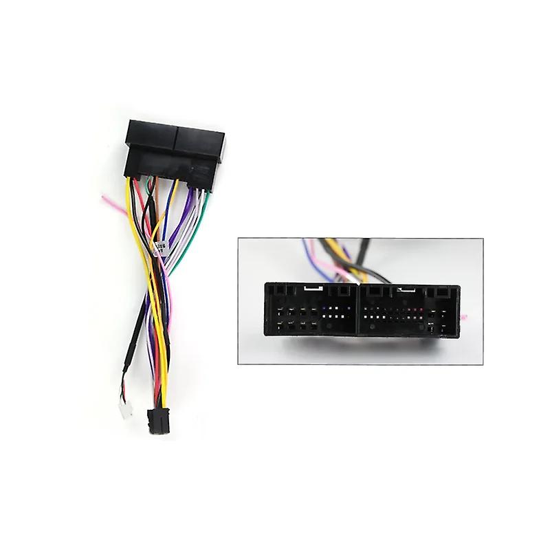 Car Radio Dashboard Frame For KIA Optima 4 JF 2015 - 2020 Car Video Panel Frame Power Cord