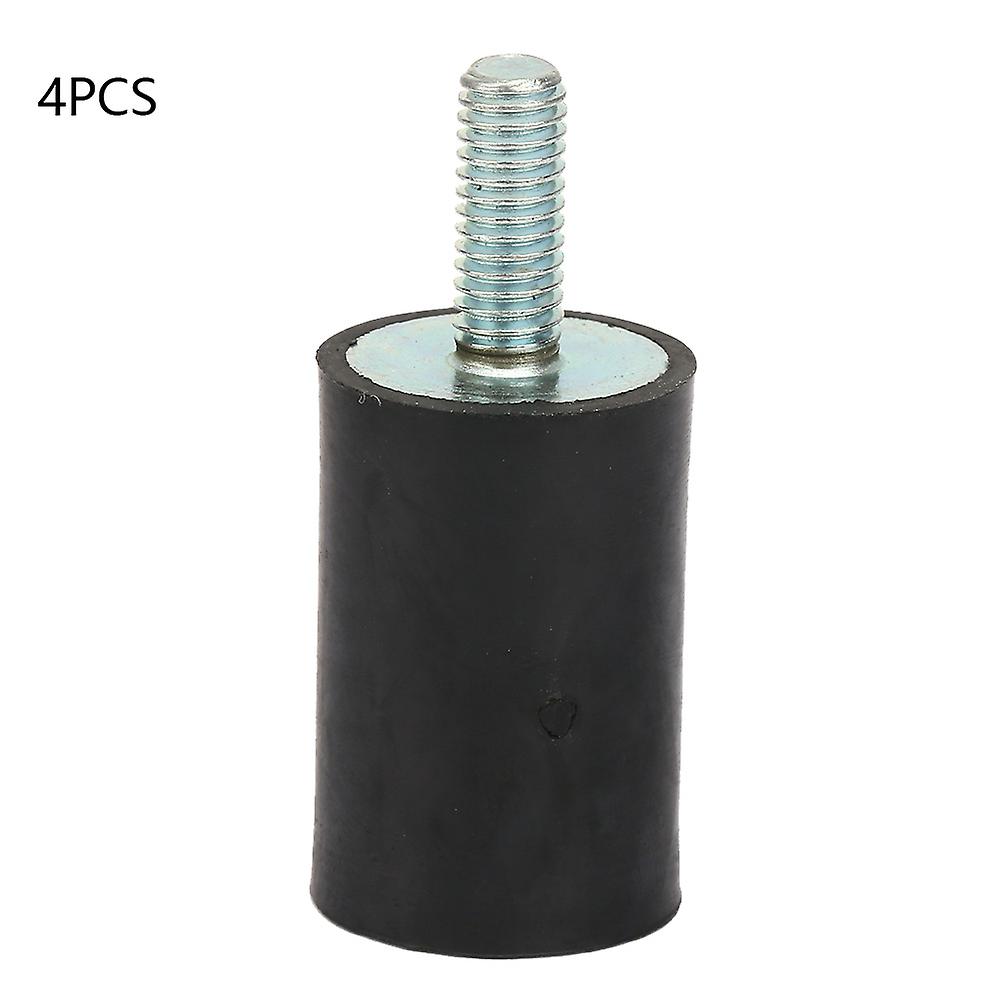 Heaveant Rubber Mount, 4pcs M3/M5/M6 Rubber Mounts Anti Vibration Silentblock Car Boat Bobbins (VD20*30 M6*18)