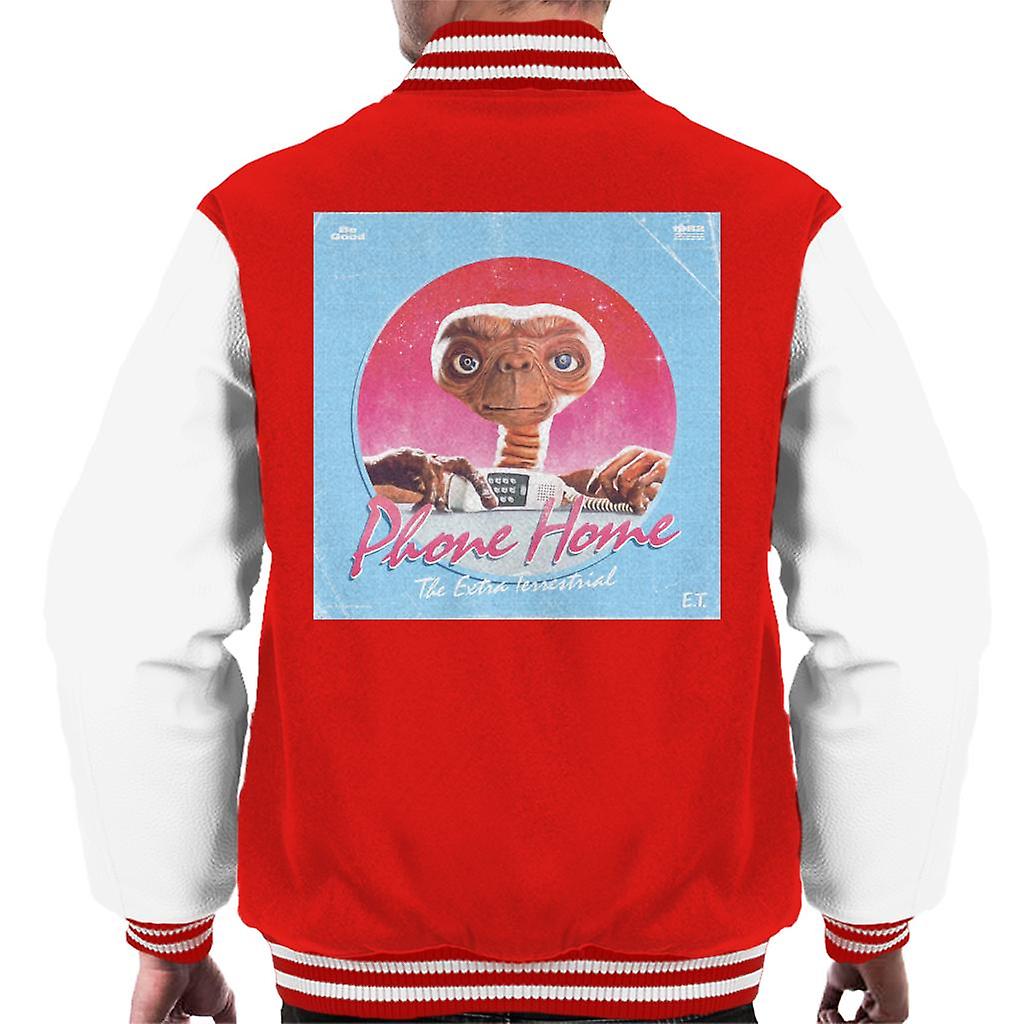 E.T. Phone Home Galactic Background Men's Varsity Jacket