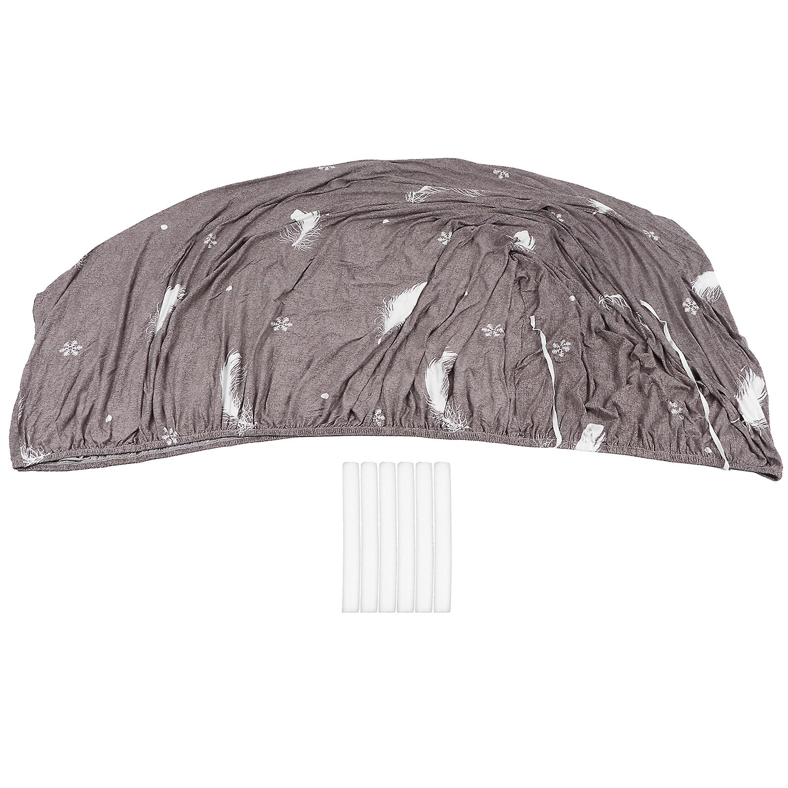 Elastic Sofa Cover Furniture Protector Slipcover with Fixing Strips for Living Room1 Seater