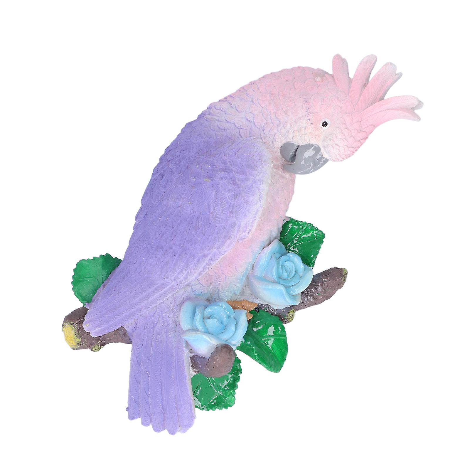 Artificial Bird Exquisite Appearance Fine Workmanship Environmental Friendly Garden Ornaments