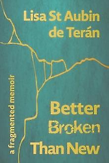 Better Broken Than New by Lisa St Aubin de Teran Paperback Book