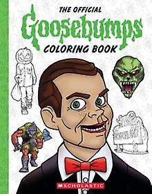 Goosebumps The Official Coloring Book by Jenna Ballard Paperback Book