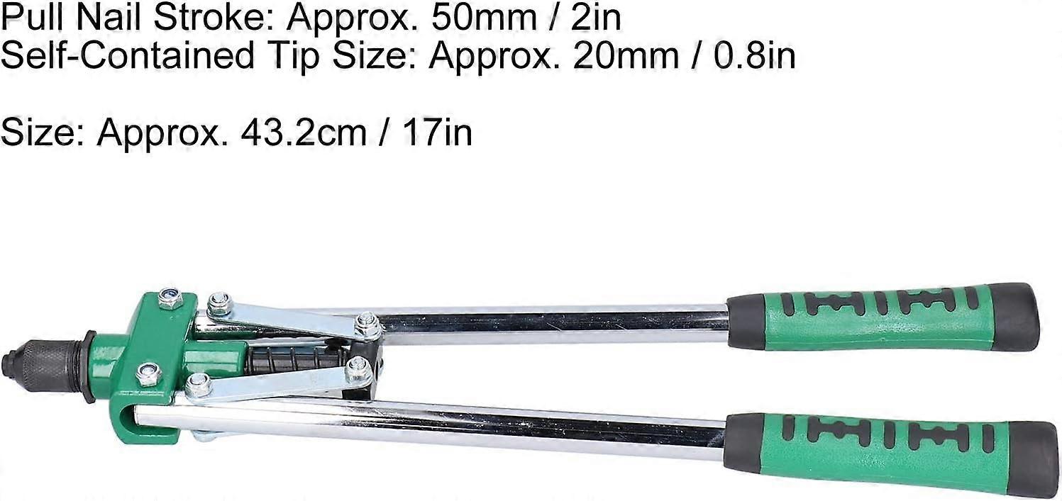 المسامير ، مسدس برشام يدوي من سبائك الصلب ، مادة سحب أساسية شديدة التحمل ، لسحب المسامير