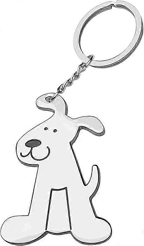 Cute Anaimal Cat Dog Keychain