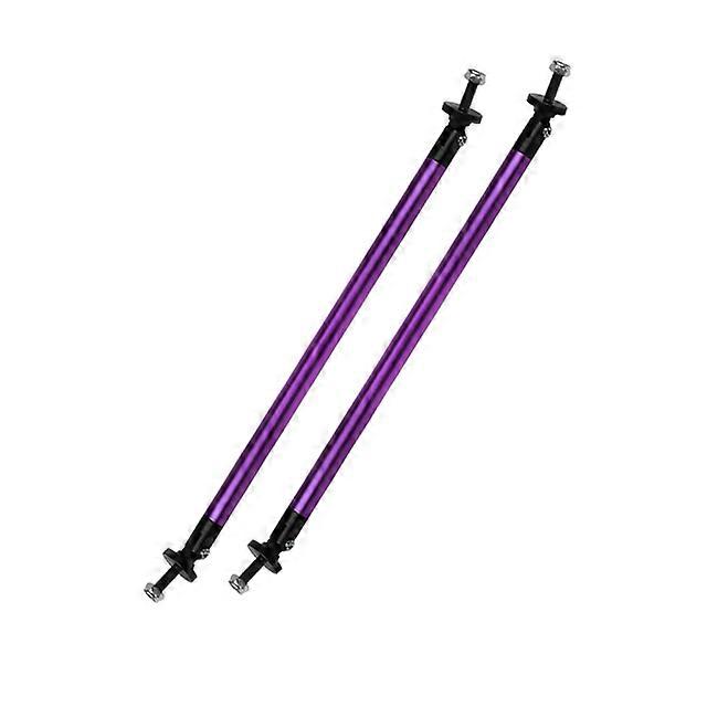 Adjustable Car Front Frame Bumper Lip Protector Rod Support Bars Decor Lip Proector Rod Splitter Strut Tie Bar Kits