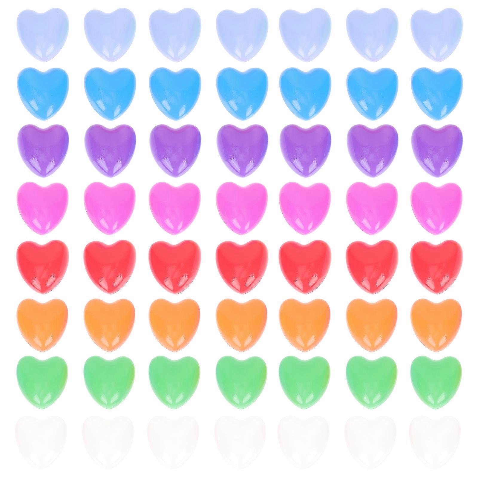 100pcs Creative Heart Shaped Ocean Balls Crush Proof Balls Enfants Natation Jouets