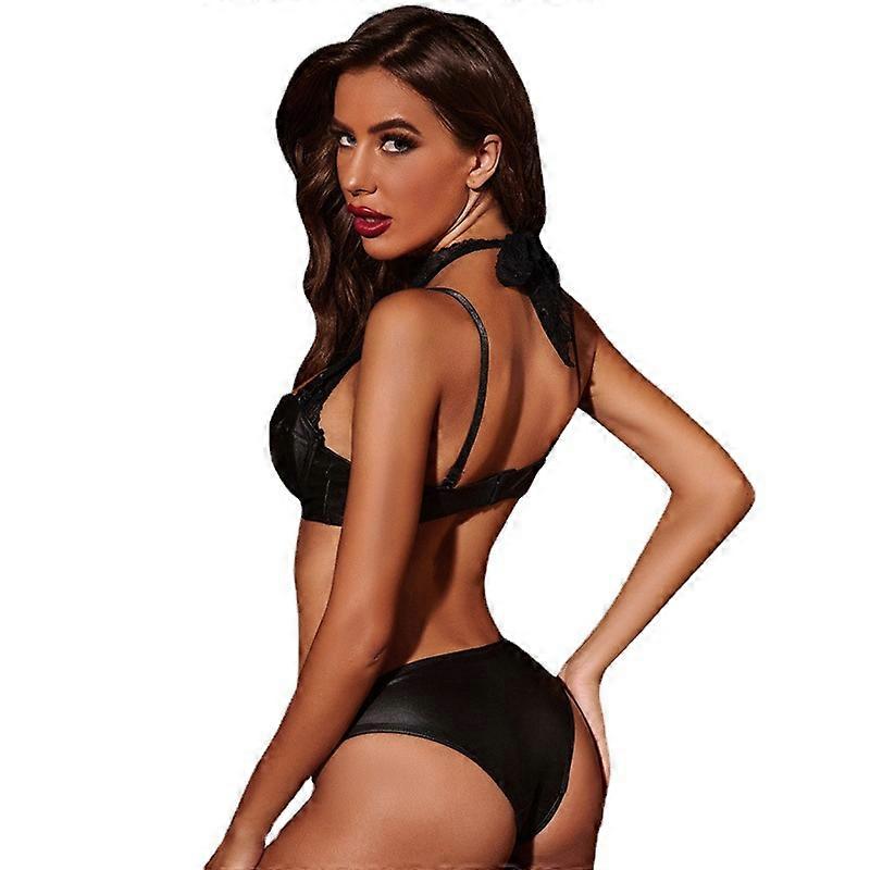 Patent Leather Three-point Style New Sexy Clothes